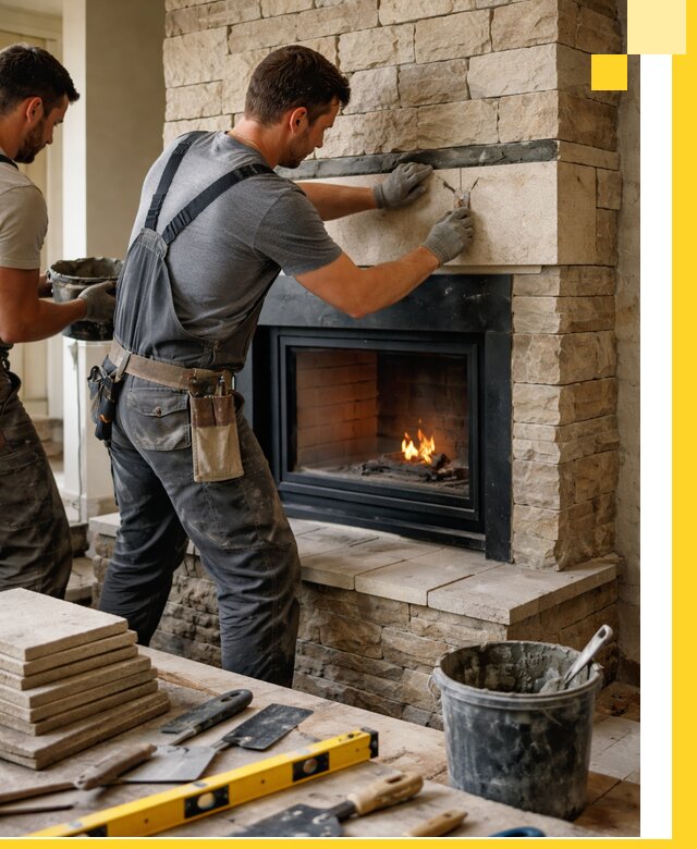 Проектирование и установка открытых каминов в Ростове