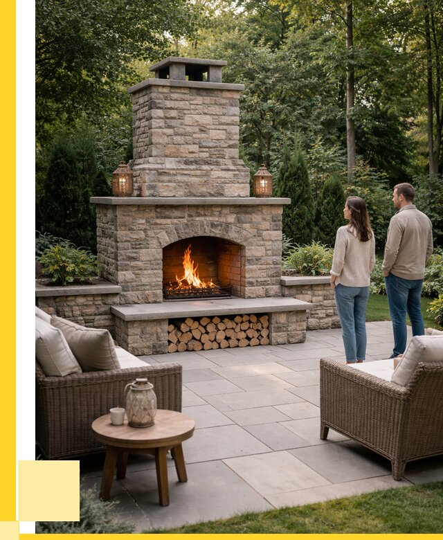 Уличные камины из кирпича в Ростове от 153945 р. | ЭриданРсв