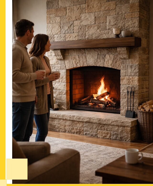 Каменные камины на заказ в Ростове от 184734 р. | ЭриданРсв