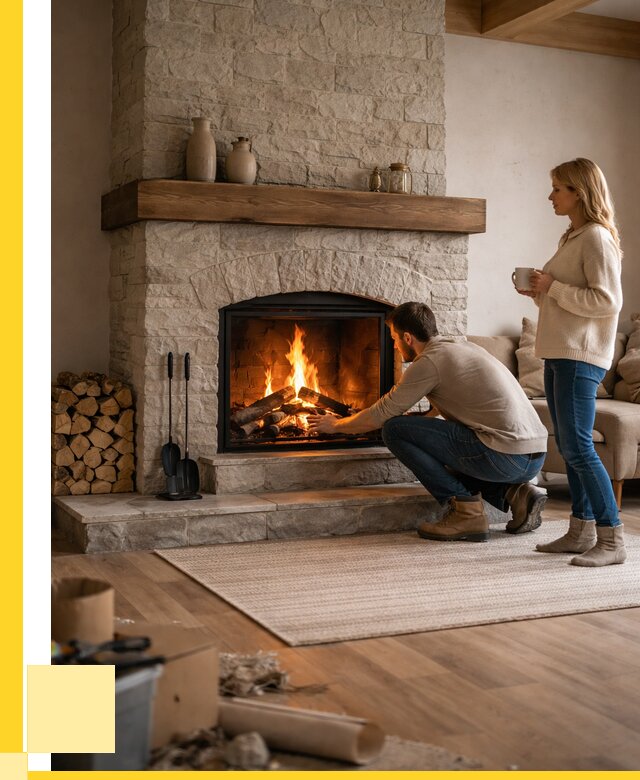 Камины для загородного дома в Ростове от 359205 р., ЭриданРсв