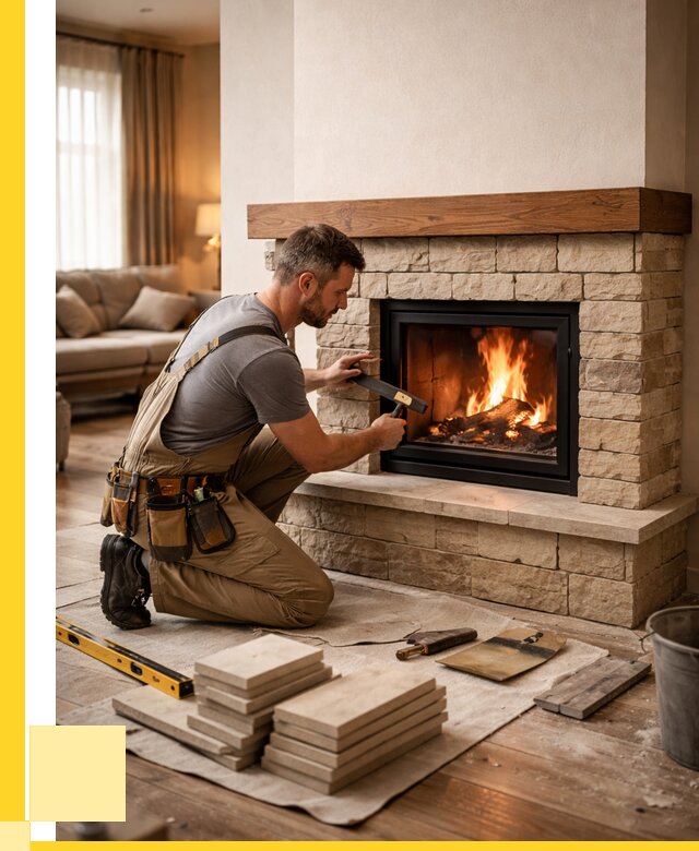 Строительство каминов в Ростове от 153945 р., ЭриданРсв - под ключ