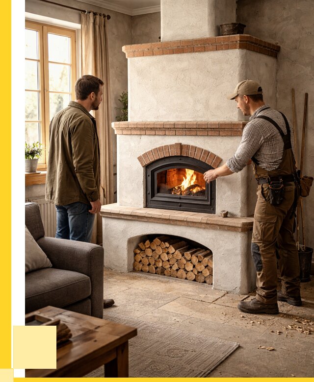 Печи камины в Ростове: кирпичные, изразцовые от 61578 р. | ЭриданРсв