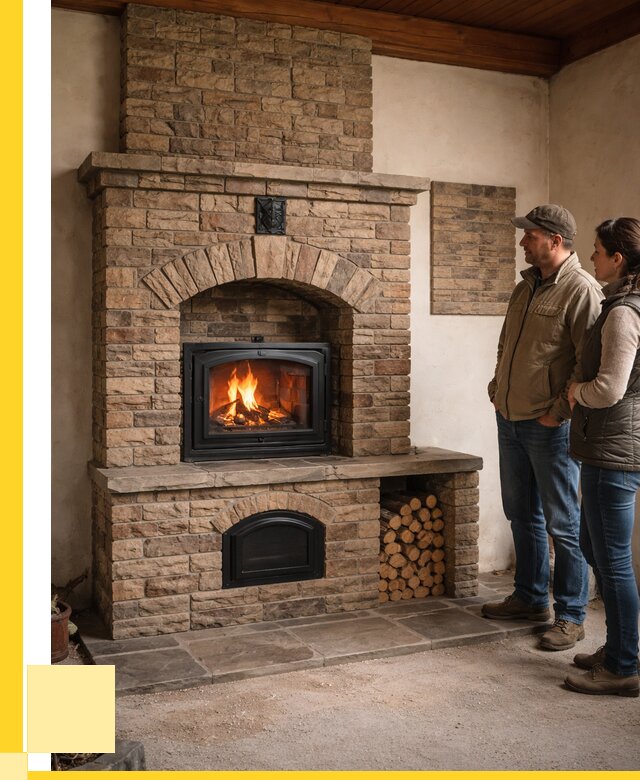 Кирпичная печь под ключ в Ростове от 153945 р. | ЭриданРсв