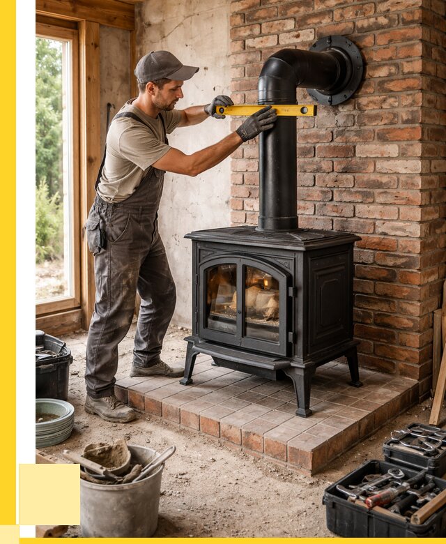 Монтаж печей установка банной печи в Ростове от 15395 р. | ЭриданРсв