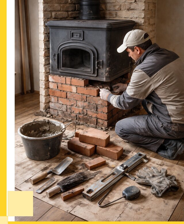 Ремонт печей в Ростове от 12316 р., услуги печника ЭриданРсв
