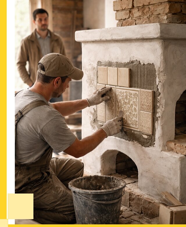 Отделка печей и банных печей в Ростове от 35921 р. | ЭриданРсв