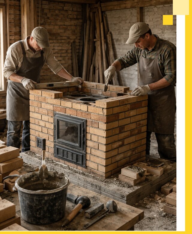 Изготовление и установка варочных печей под ключ в Ростове