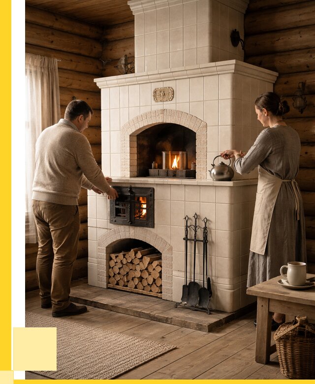 Русские печи в Ростове: установка от 153945 р. ЭриданРсв