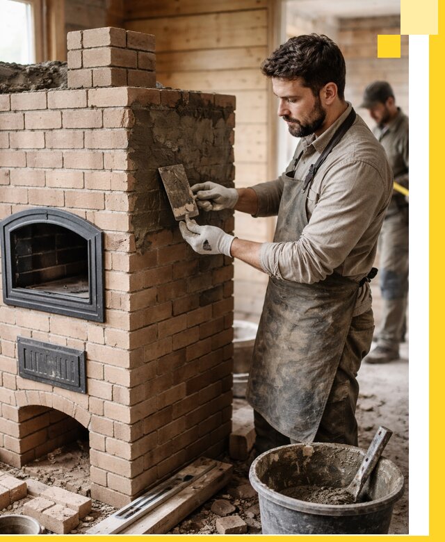 Изготовление и установка печей-шведок под ключ в Ростове