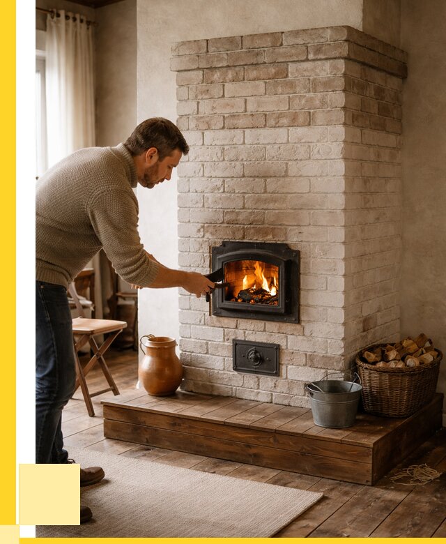 Печь голландка из кирпича в Ростове от 87236 р. | ЭриданРсв