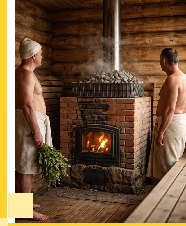 Печи для парной в Ростове под ключ от 66710 р. - ЭриданРсв