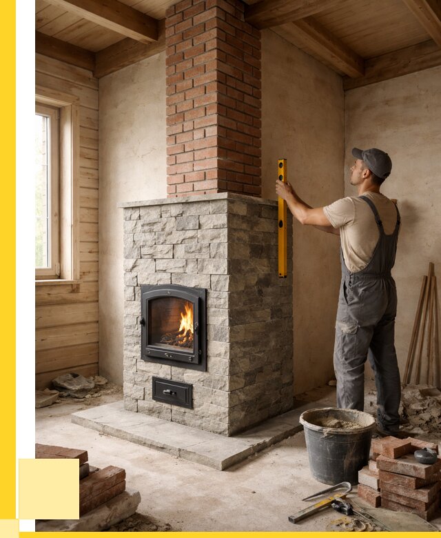 Печи и дымоходы под ключ в Ростове от 46184 р., ЭриданРсв