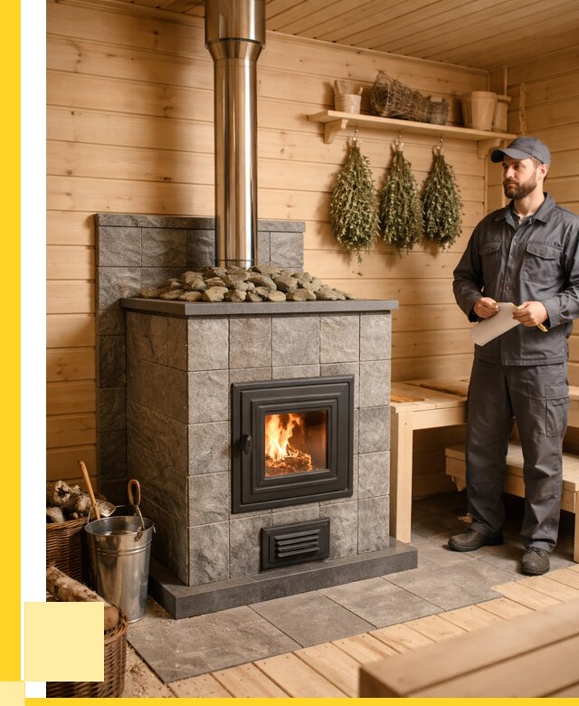 Печи для бани под ключ в Ростове от 123156 р. | ЭриданРсв