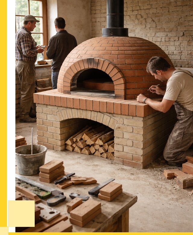 Помпейская печь дровяная для пиццы в Ростове | ЭриданРсв от 205260 р.