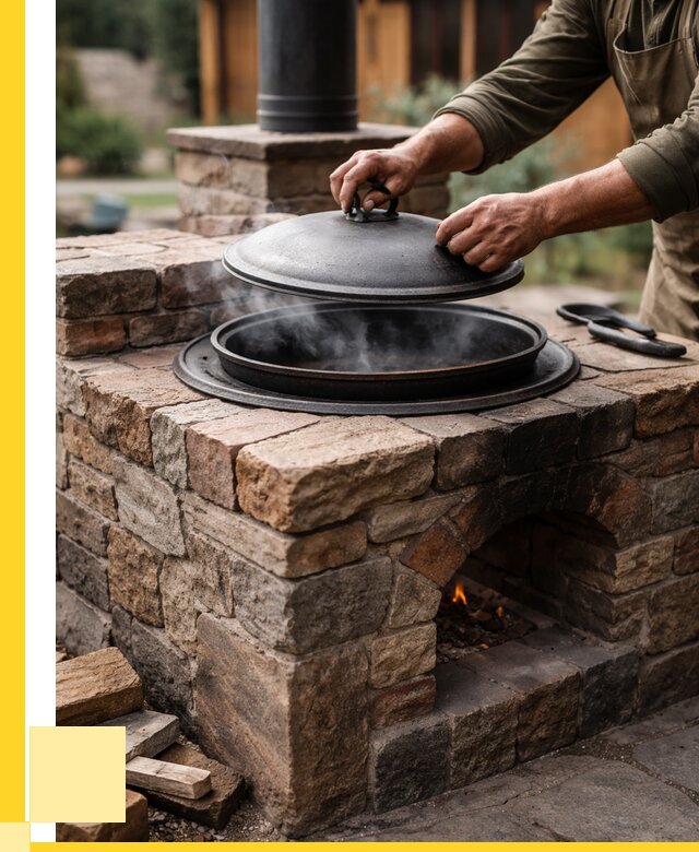 Печи для казана в Ростове по цене от 18473 р. | ЭриданРсв