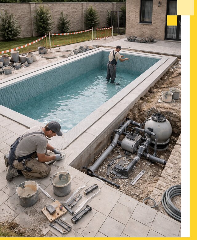 Строительство бассейнов под ключ в Ростове: проекты и монтаж