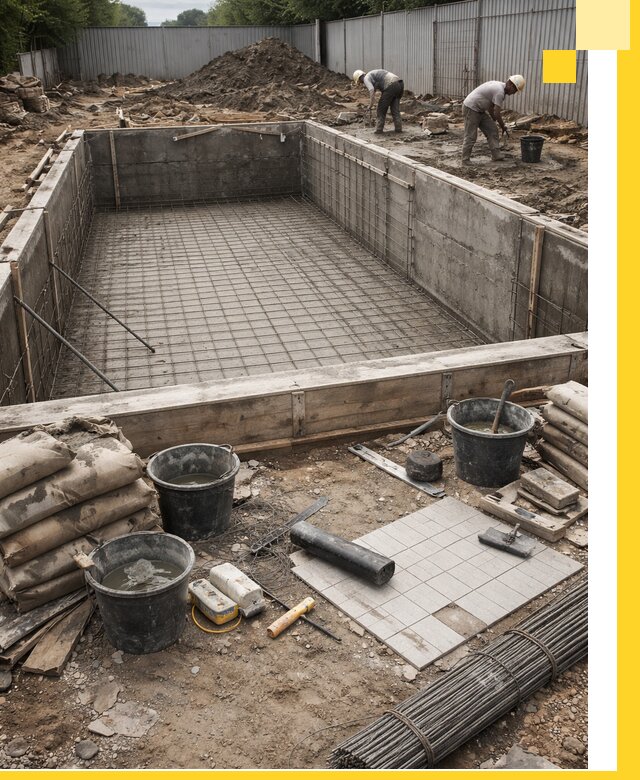 Строительство бассейнов под ключ в Ростове, дизайн и монтаж