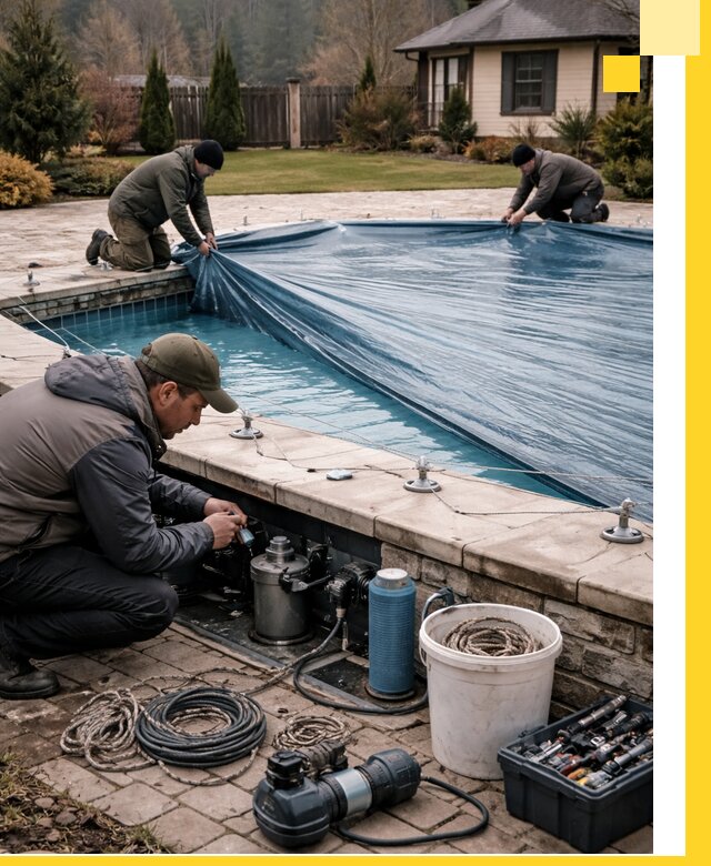 Консервация бассейнов в Ростове: подготовка к длительному хранению