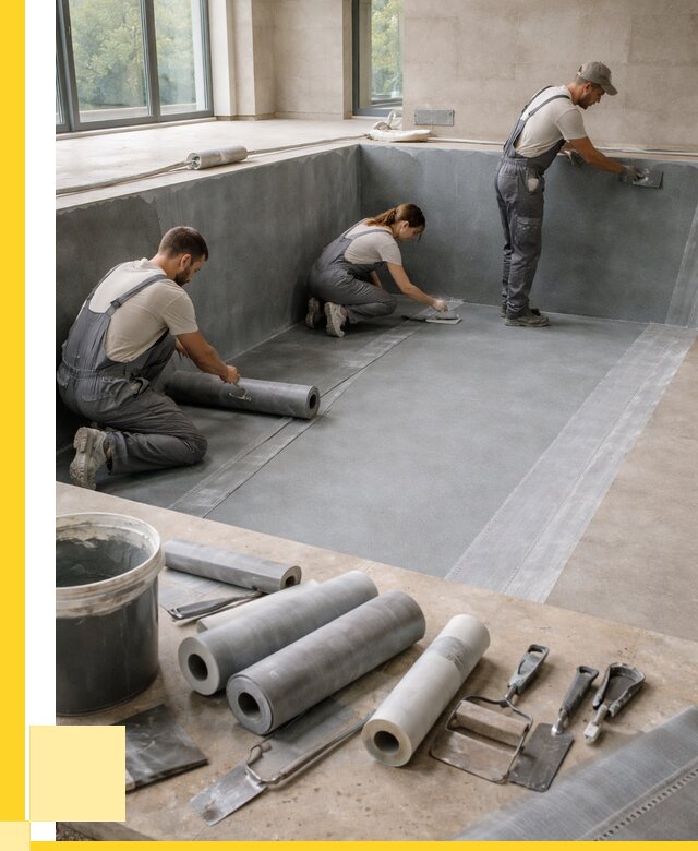 Гидроизоляция бассейнов в Ростове от 2053 р., ЭриданРсв