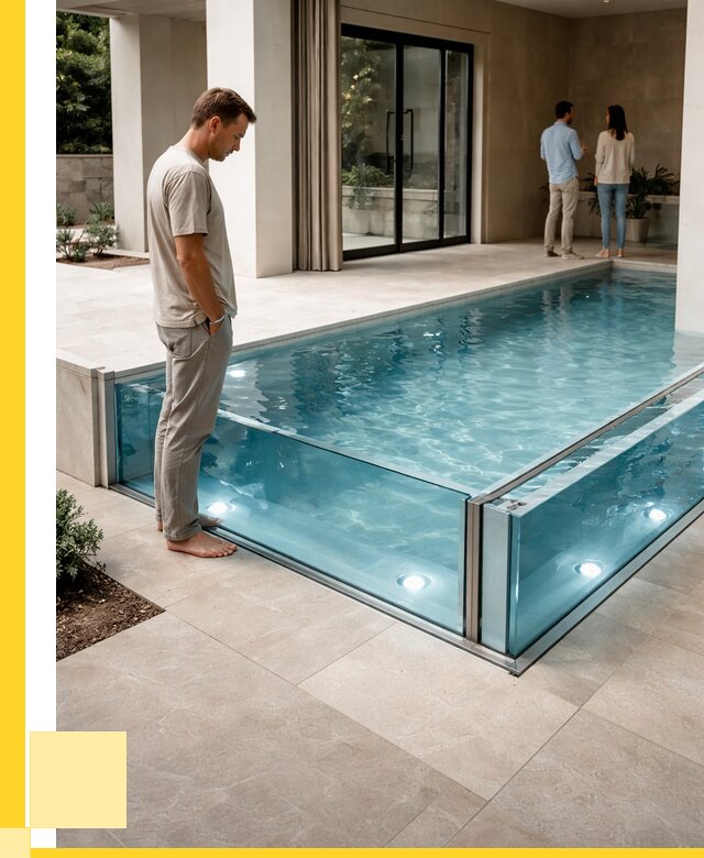 Стеклянные бассейны в Ростове от 1231560 р. | ЭриданРсв — мозаика