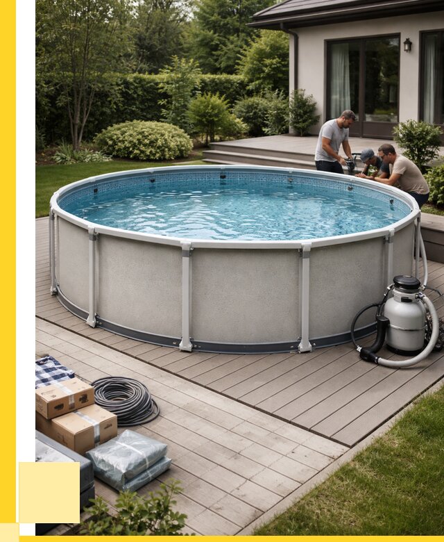 Купить каркасные бассейны в Ростове от 46184 р. | ЭриданРсв