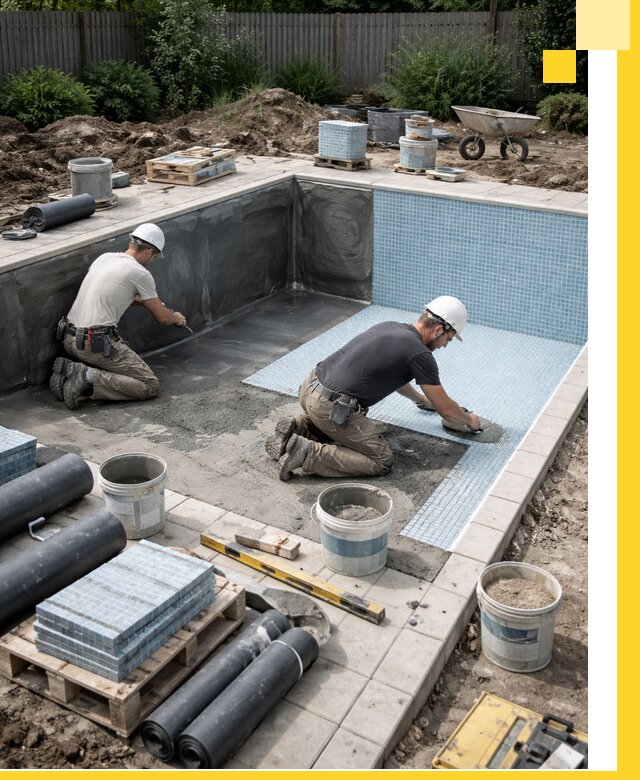 Проектирование и строительство стационарных бассейнов в Ростове