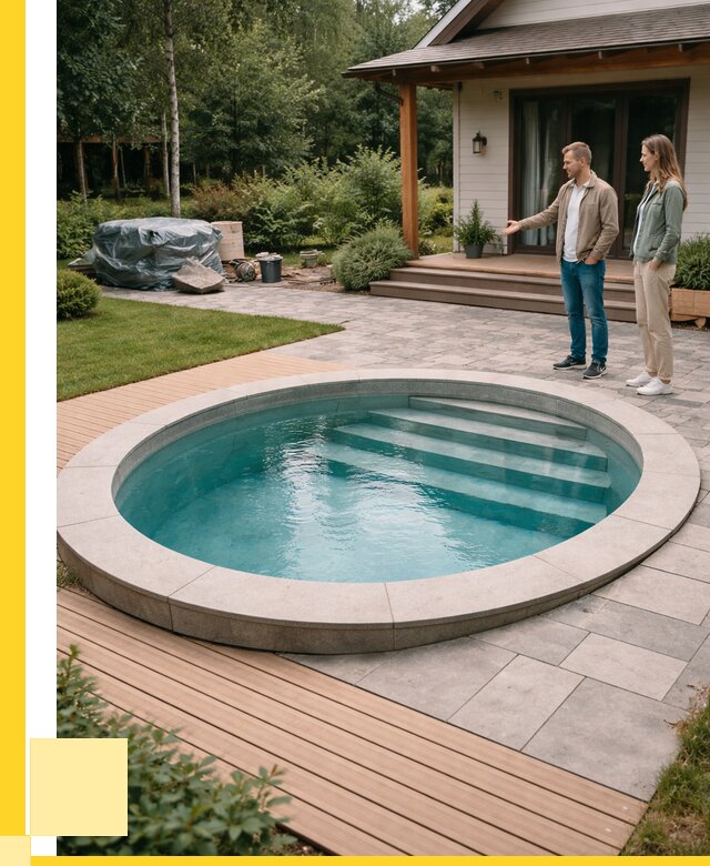 Бассейн на даче под ключ в Ростове от 205260 р., ЭриданРсв