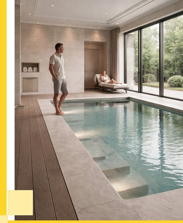 Бассейны в коттедже под ключ в Ростове от 1231560 р. | ЭриданРсв