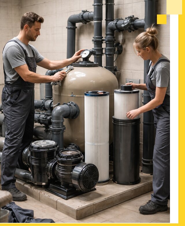 Фильтры и системы фильтрации для бассейнов в Ростове