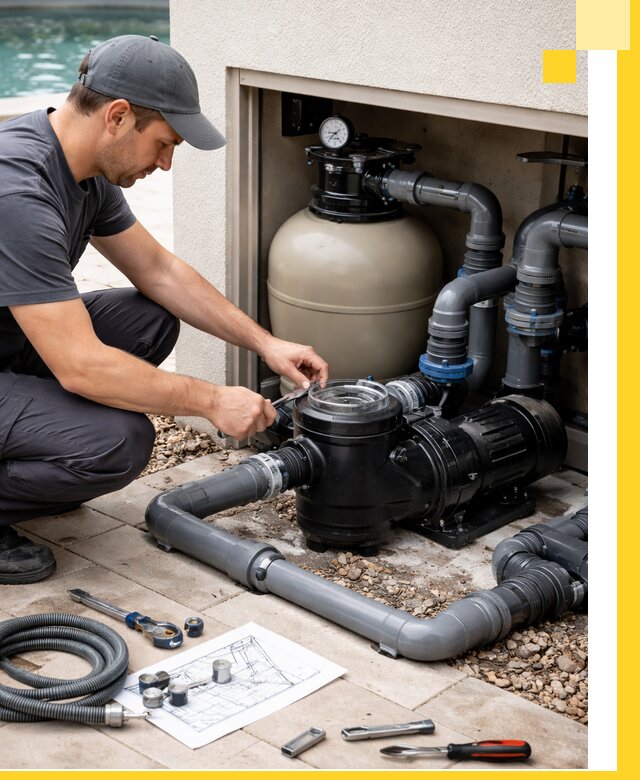 Поставка, монтаж и сервис насосов для бассейнов в Ростове