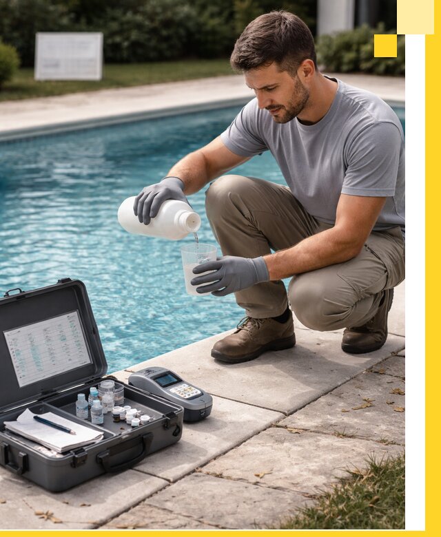 Профессиональная дезинфекция воды в бассейне в Ростове