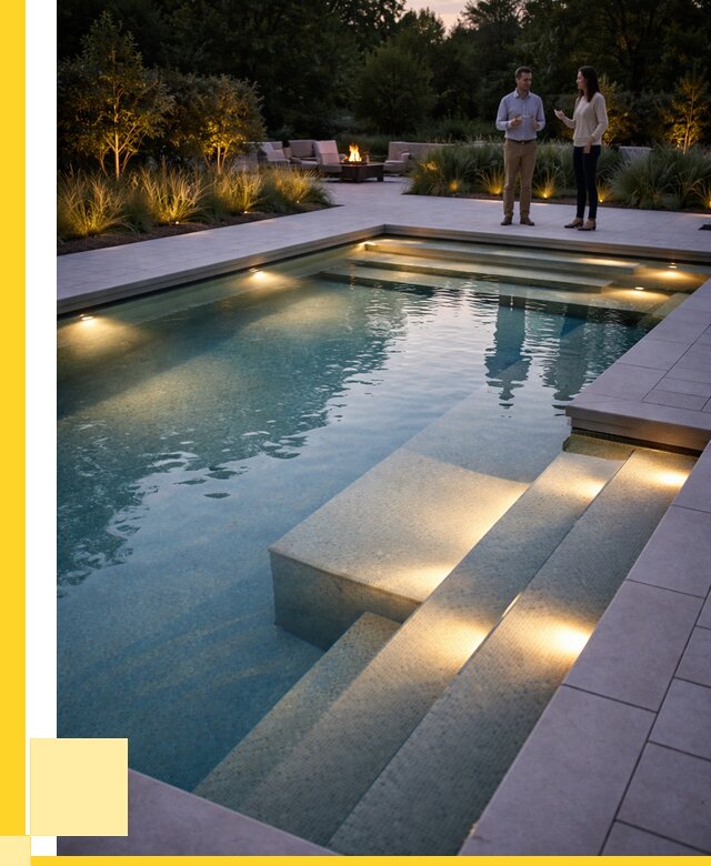 Освещение бассейнов в Ростове под ключ от 25658 р. | ЭриданРсв