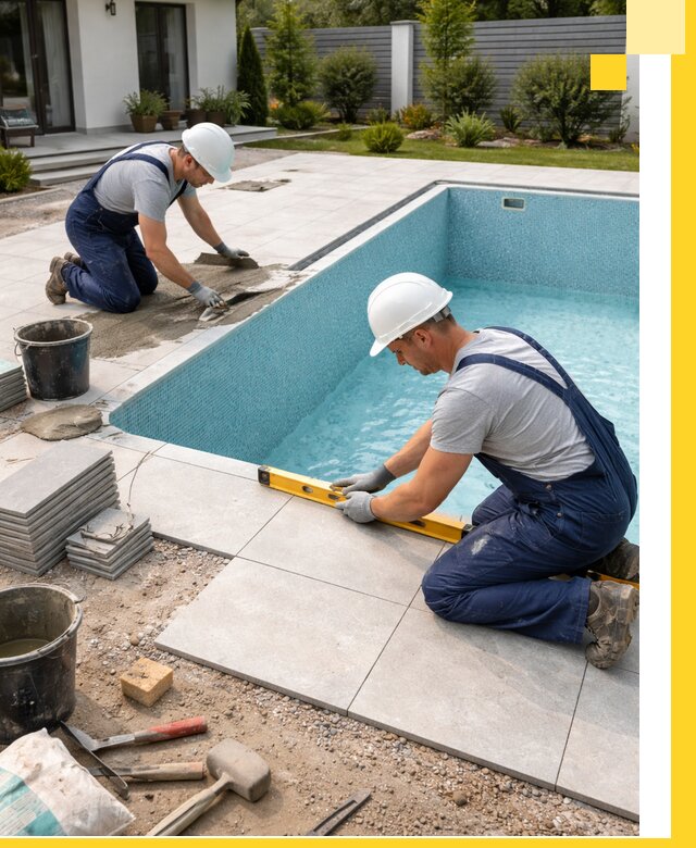 Строительство и монтаж плавательных бассейнов под ключ в Ростове