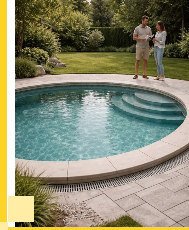 Круглые каркасные бассейны купить в Ростове от 256575 р. | ЭриданРсв