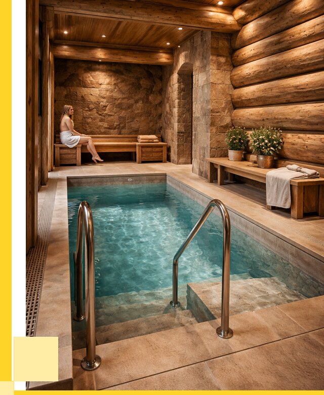 Аренда бани с бассейном в Ростове от 1539450 р. | ЭриданРсв