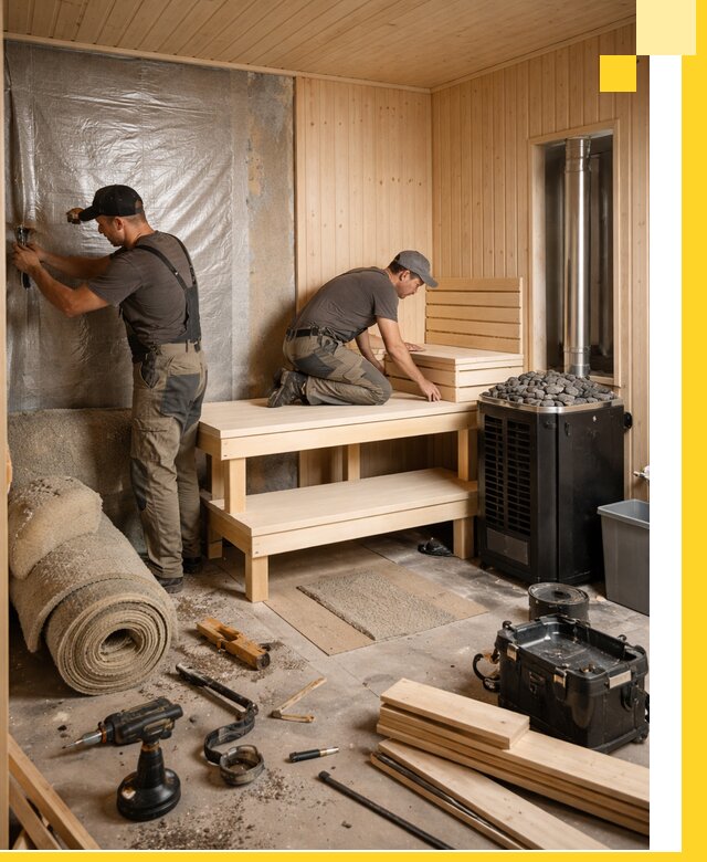 Проекты саун под ключ в Ростове дизайн и строительство