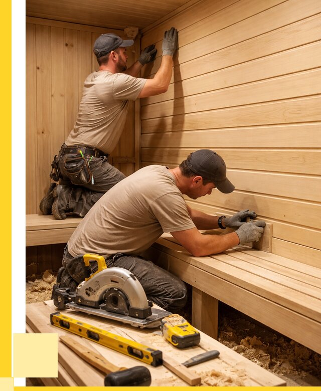 Обшивка саун вагонкой в Ростове от 2566 р. | ЭриданРсв