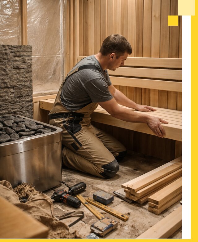 Сауны для дома под ключ с проектированием и монтажом в Ростове