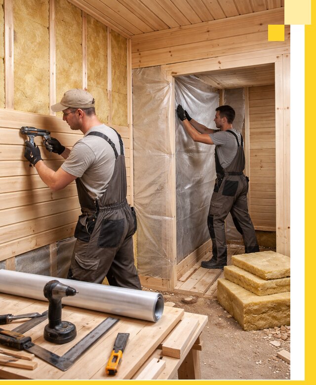 Бани под ключ в Ростове с проектом и полным монтажом