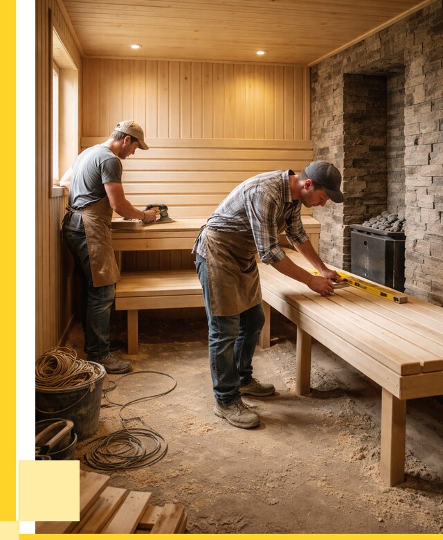 Отделка бани в Ростове: внутренняя отделка от 3079 р. | ЭриданРсв