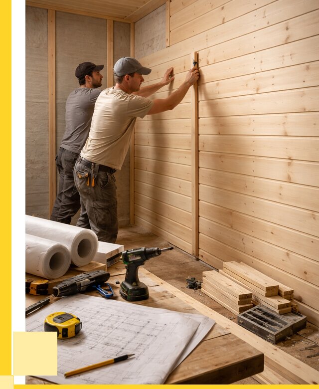 Обшивка бани вагонкой в Ростове от 1232 р., ЭриданРсв