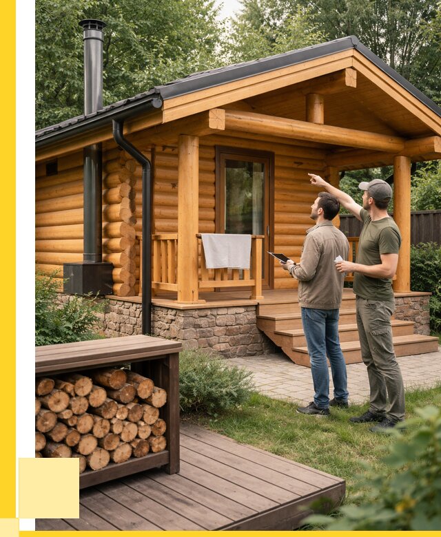 Бани для дачи под ключ в Ростове от 256575 р. | ЭриданРсв