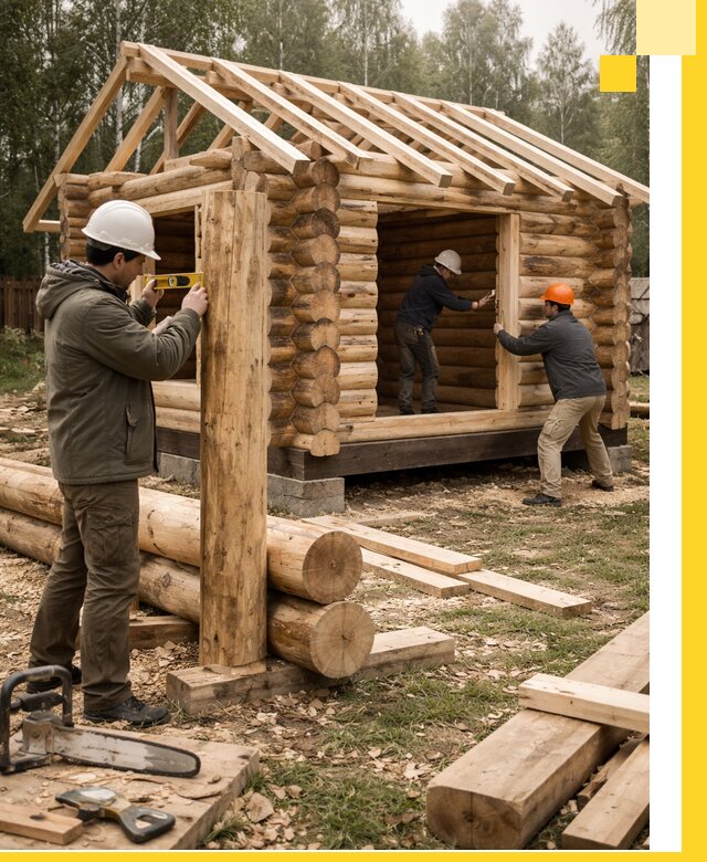 Строительство бань для дачи под ключ в Ростове с доставкой и монтажом