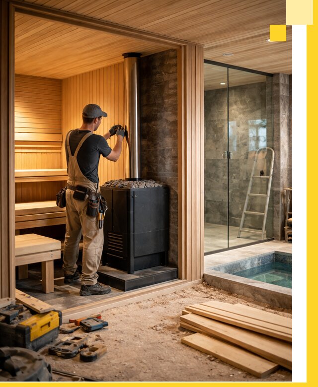 Полное строительство банных комплексов под ключ в Ростове