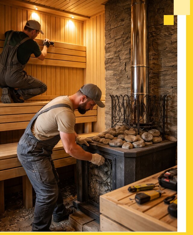 Комплексный дизайн бань, саун и зон отдыха в Ростове