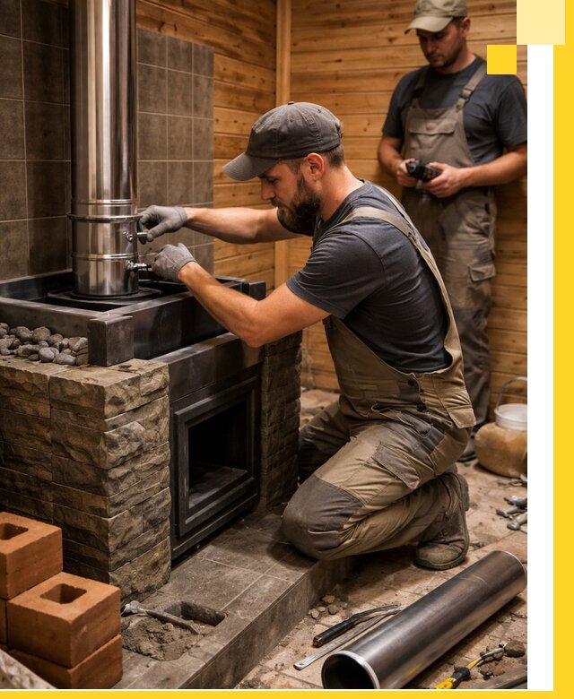 Изготовление и установка банных печей под ключ в Ростове