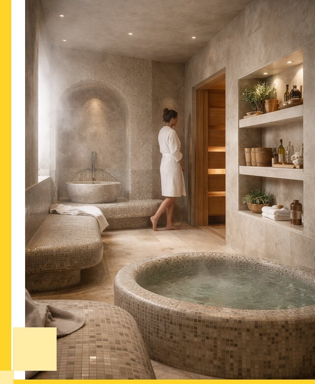 Строительство бани с хамамом в Ростове от 769725 р. | ЭриданРсв