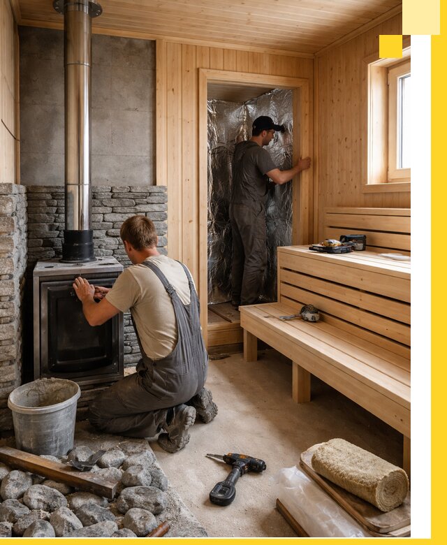 Строительство и изготовление бань под ключ в Ростове