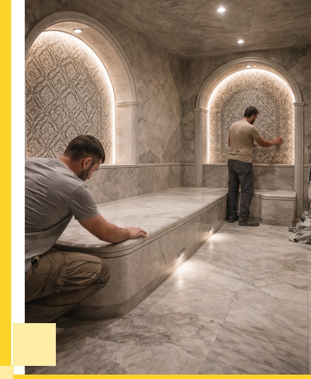 Турецкие бани под ключ в Ростове от 256575 р. | ЭриданРсв